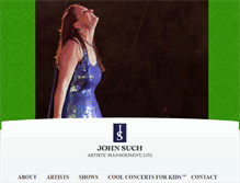 Tablet Screenshot of johnsuchartists.com